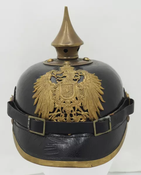 Alsace/Lorraine Reichs Gendarme Enlisted Pickelhaube Visuel 1 principal